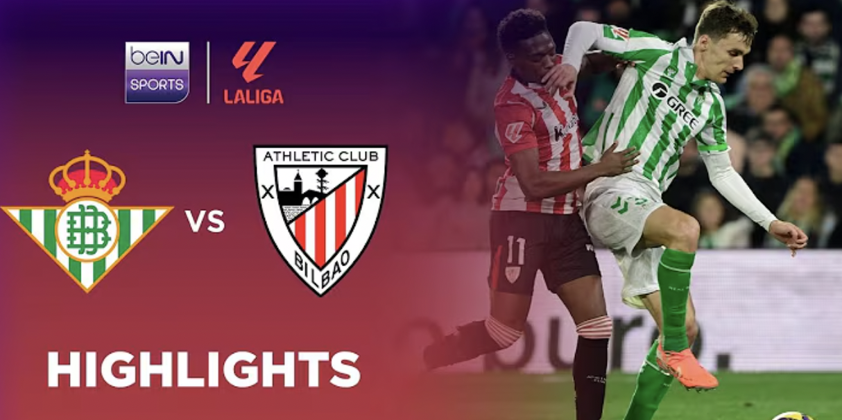 Real Betis 2-2 Athletic Club | LaLiga 24/25 Match Highlights